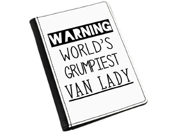 Capa para Passaporte Feminina da Van Mais Mal Humorada do