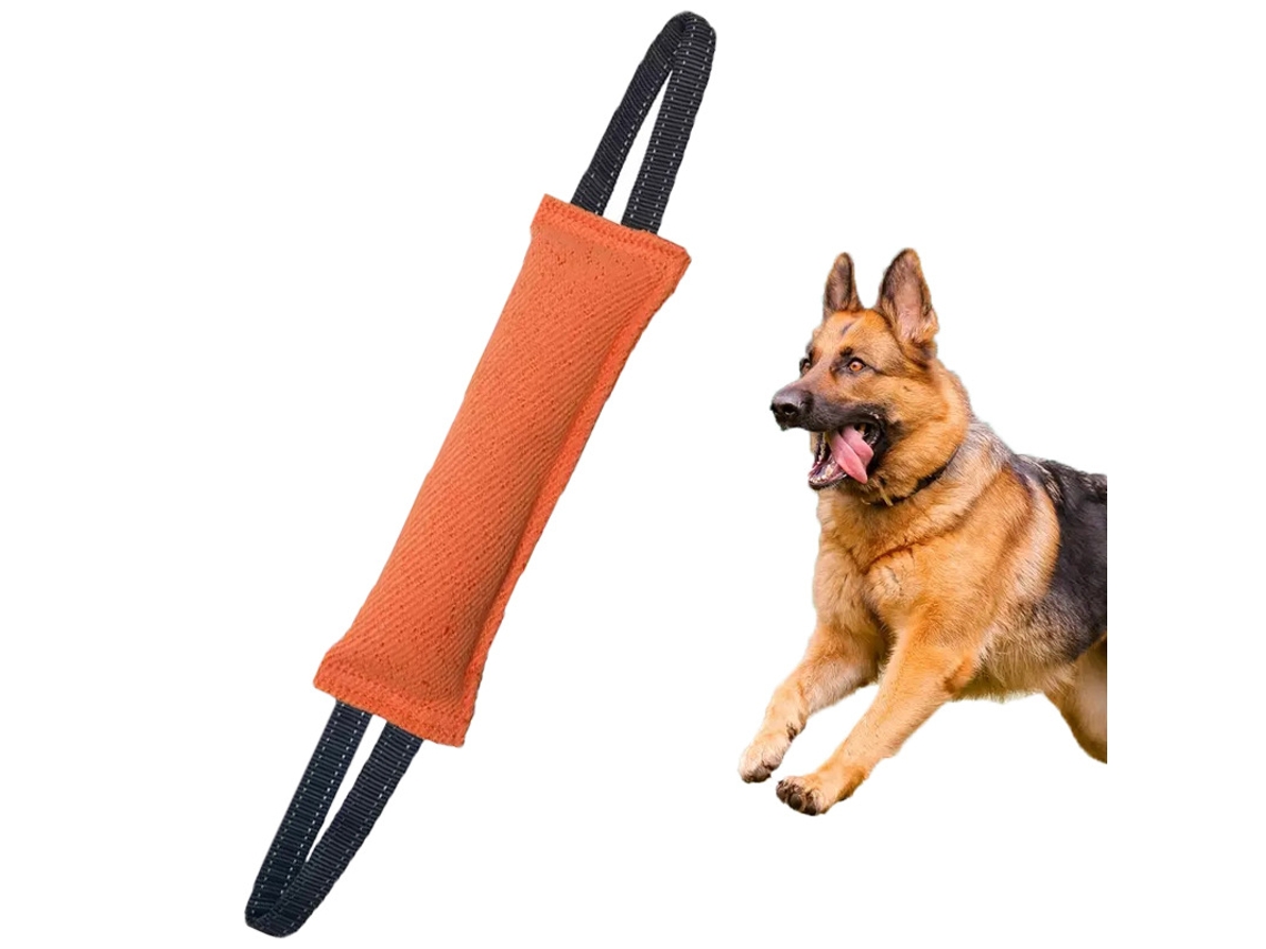 Brinquedo de Reinamento para Cães, Resistentes.para Cabo de Guerra Filhotes Aliviar Dentenção Digitallab Laranja