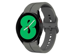 Pulseira De Silicone Com Laço De 20 Mm Para Samsung Galaxy Watch4