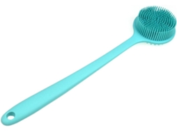 Escova De Banho Silicone Com Cabo Longo Valiclud Para Costas E Corpo, Ideal Para Spa No Chuveiro
