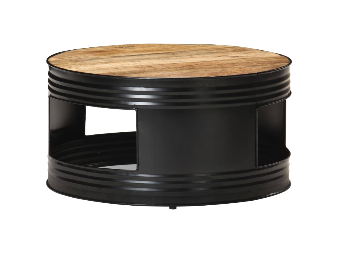Coffee Table, Coffee Tables Vidaxl Preto Madeira (68 X 36 Cm)