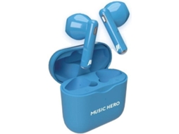 Auriculares SBS Fluo TWS (Azul)