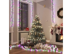 Vidaxl Cordão Luzes Agrupadas 1000 Luzes Led Pvc Pastel Multicor
