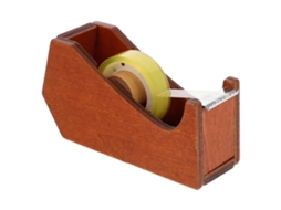Dispensador de Fita Adesiva Mesa em Formato Animal, Feito Madeira Resistente, Ideal para Casa e Escritório. GOKOCO