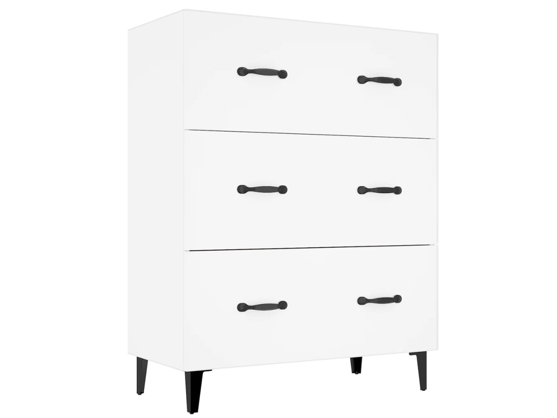 Sideboard, Sideboards Vidaxl Branco Madeira Processada (n/a)