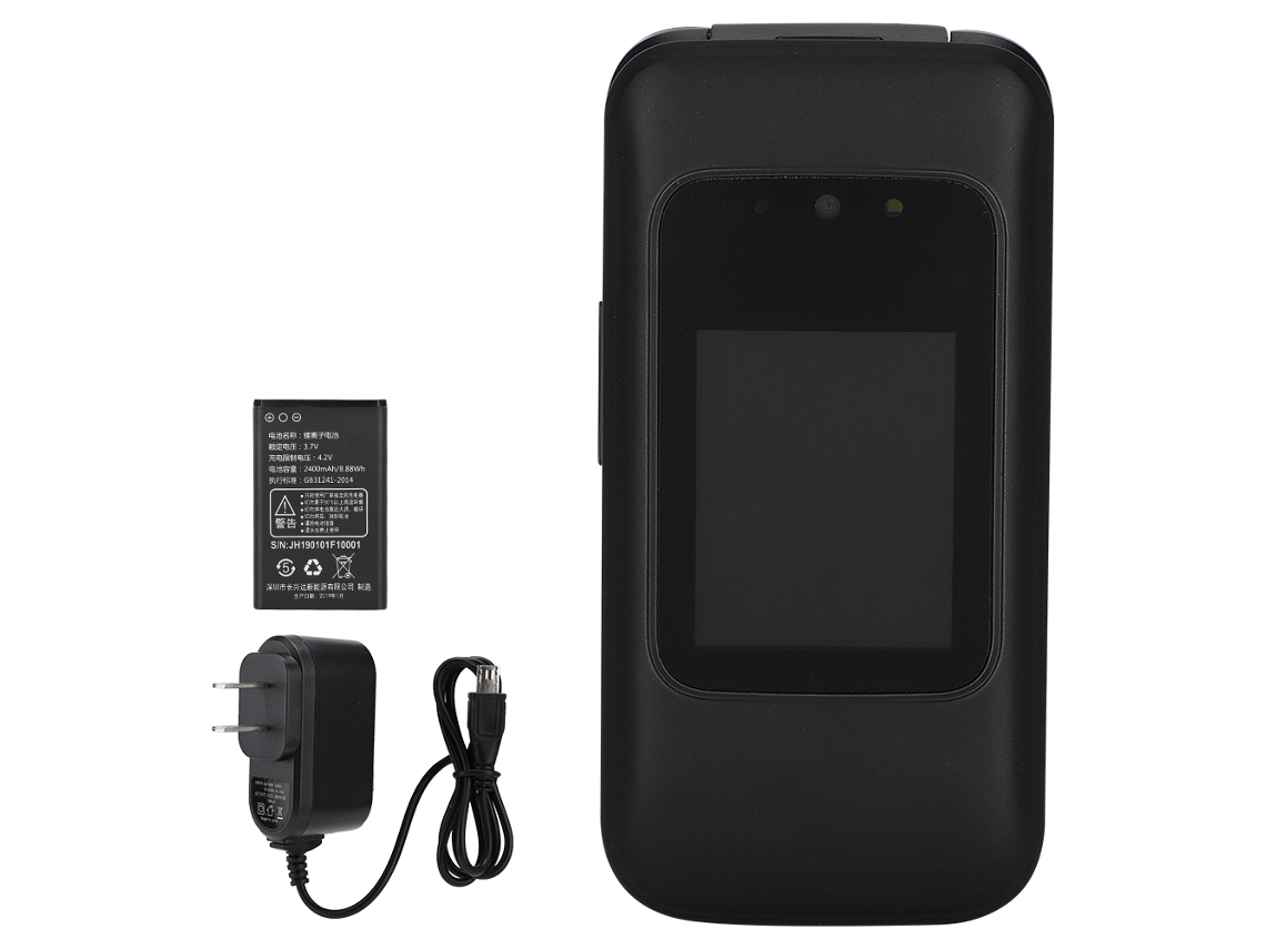 Laxiscreed Telemóvel Flip Com Duas Telas E Dual Sim Para Maior Praticidade