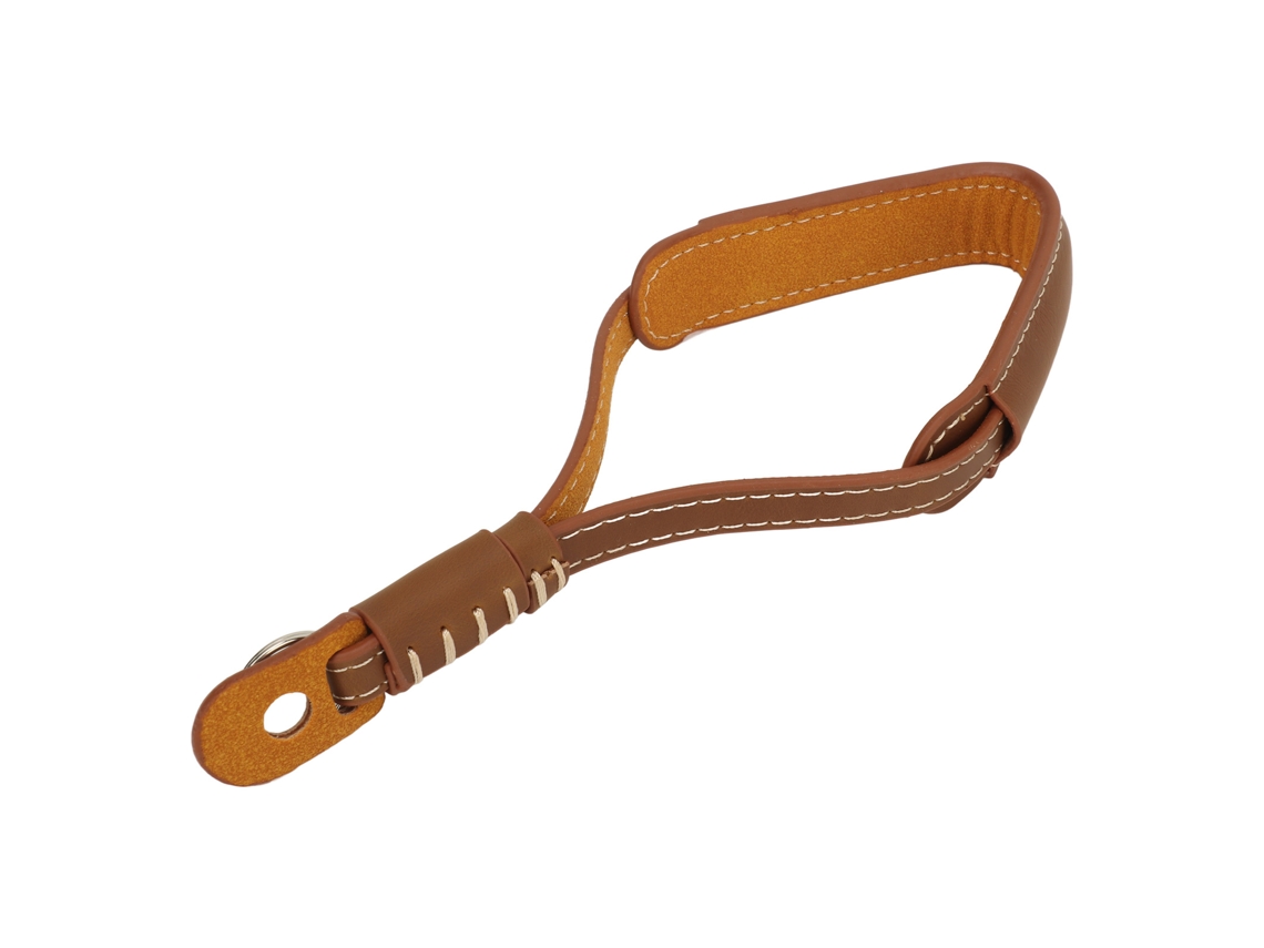Correa De Muñeca Ajustable Para Cámara Pu Con Agarre Seguro Y Cómodo Accesorio Para Cámara Dslr Mirrorless Marrón