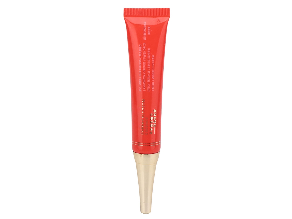 Gloss Labial Creme Hidratante Com Extração Natural De Plantas Batom Laranja Vermelho Maquiagem Cosmético