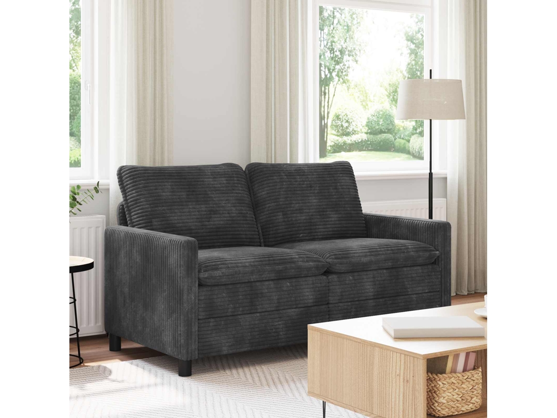 Vidaxl Sofá Cinzento-escuro 156 X 81 X 87,5 Cm Poliéster
