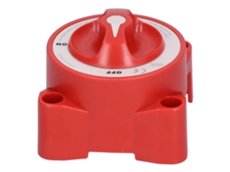 Interruptor De Bateria Mini 2 Posições On/off Para Carro, Barco E Máquina 12‑48v (vermelho)