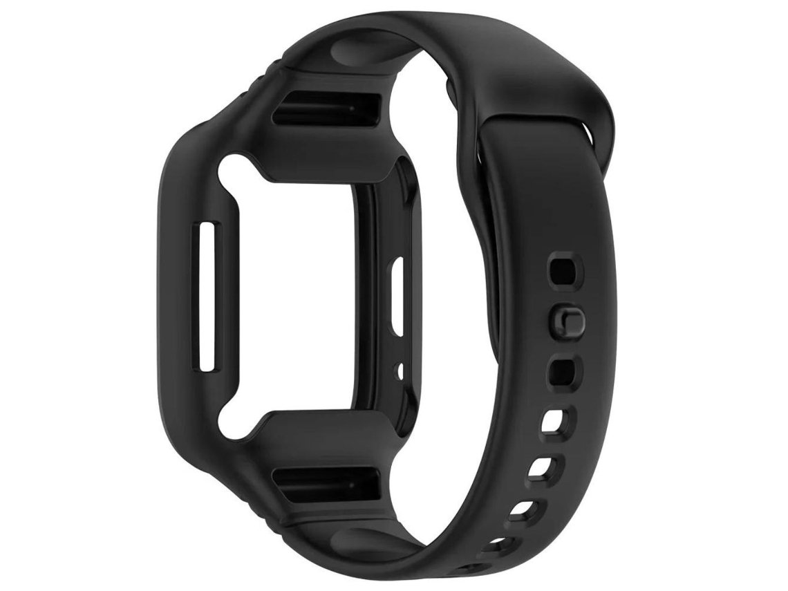 Bracelete E Capa De Proteção Para Redmi Watch 3 Active - Preto