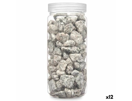 Pedras Decorativas Cinzento 10 - 20 mm 700 g (12 Unidades)