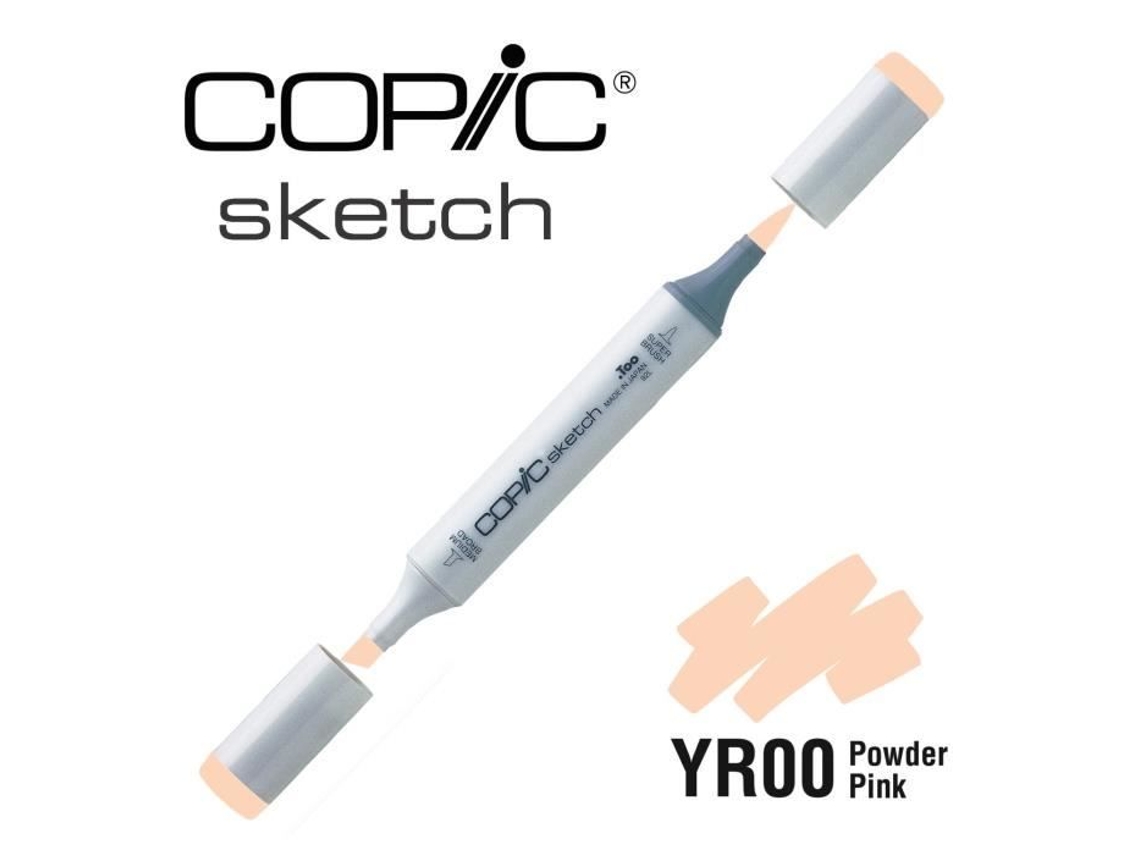 Copic Sketch YR00 Marcador de álcool em pó rosa laranja - Copic - Marcador - Laranja - Opaco