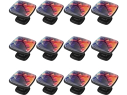 Puxadores Quadrados Para Gavetas De Cômoda, Puxadores Para Armários De Cozinha, 12 Peças, Arte Abstrata Geométrica