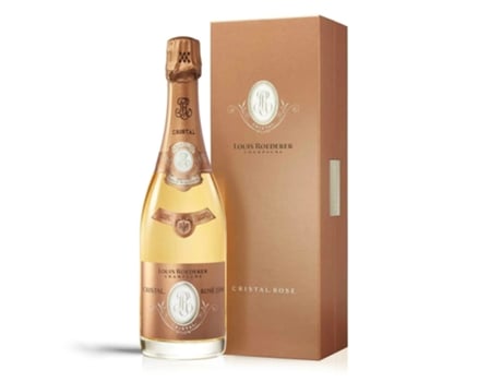 Champanhe Louis Roederer Cristal Rosé 2004 Caixa 75cl
