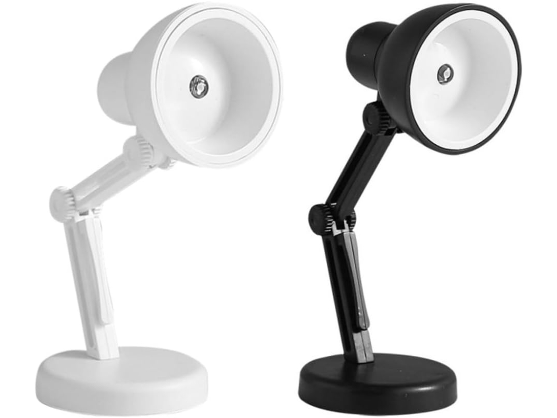 Conjunto de 2 Luminárias Led Modernas e Macias de Plástico para Escritório. SFUSHOS