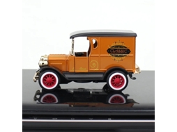 (marrom) Miniatura De Carro Clássico Ford Em Escala 1:32, Feita De Metal.