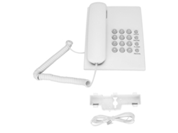 Telefone Fixo Com Fio Para Mesa E Parede Com Redial Número Último Para Lar E Hotel