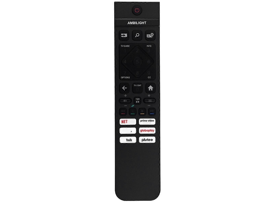 Controle Remoto De Substituição Src-3216-12 Compatível Com Tvs Philips 398gr10bephnb000sy. Controle Remoto Src-3216-12 Sem Voz._glo