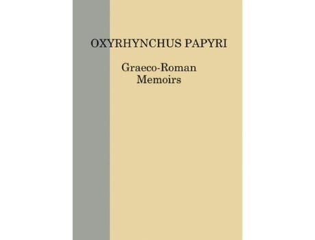 Livro Oxyrhynchus Papyri. Volume LXXXII de N Gonis (Inglês - Capa Dura)