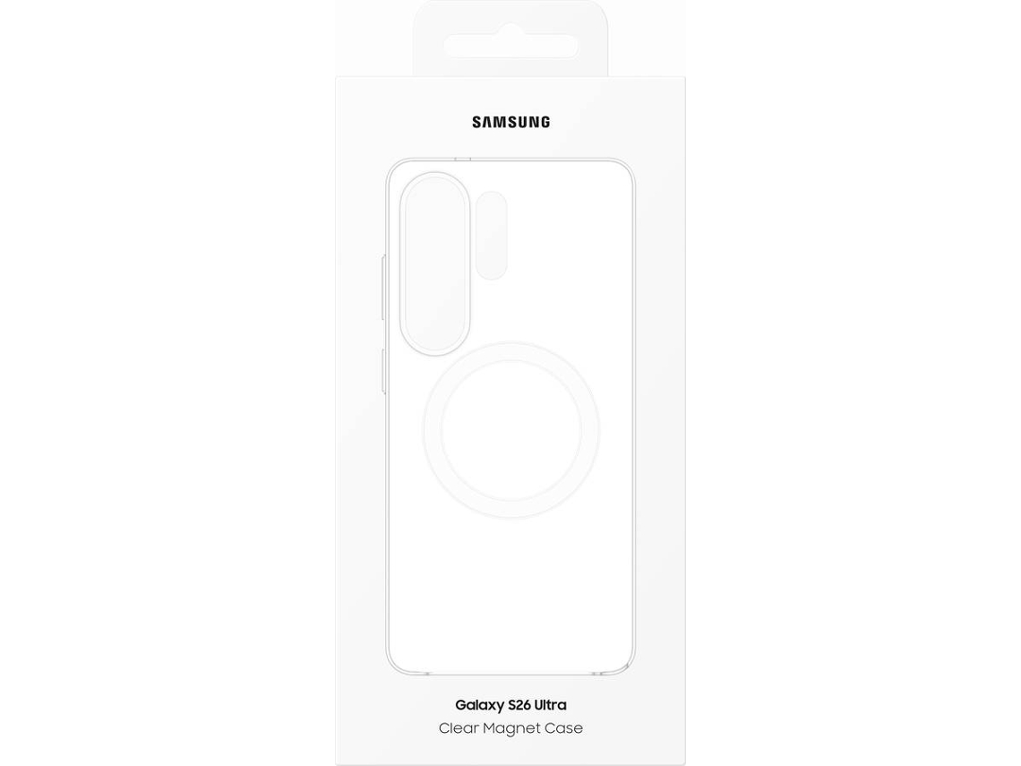 Capa SAMSUNG Magnética Galaxy S26 Ultra(Transparente)