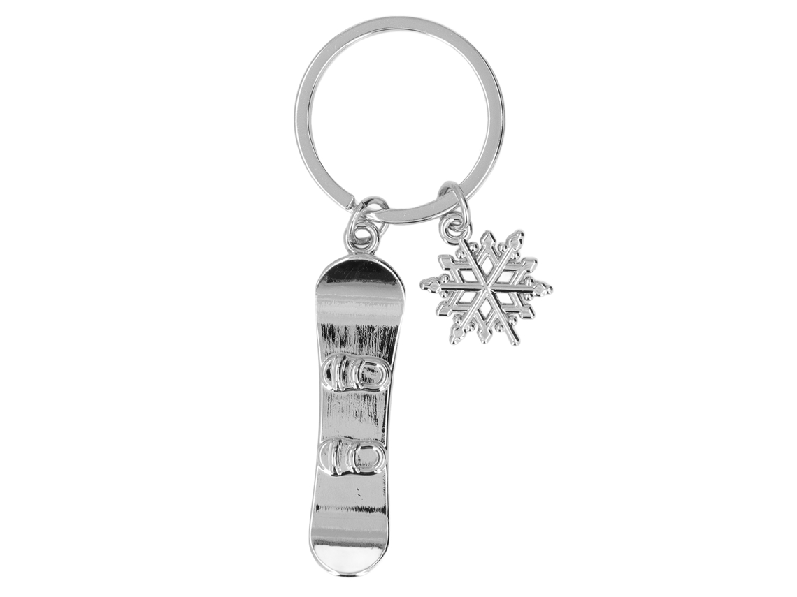 Chaveiros de metal Bjww estilo esqui, fofos, para presentes e lembrancinhas de competição X-1339 Prancha de esqui