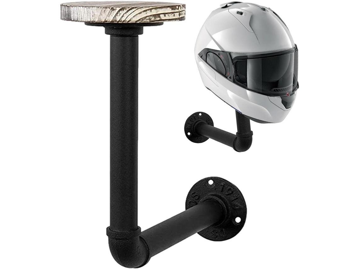 Suporte De Parede Metálico Para Capacete Bicicleta, Suporte Resistente Para Motocicleta, Gancho De Exibição Robusto