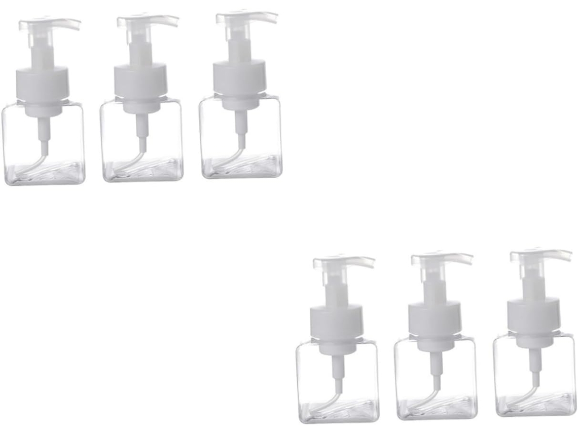 Conjunto Com 2 Frascos Para Shampoo, Dispensador De Shampoo E Recipiente