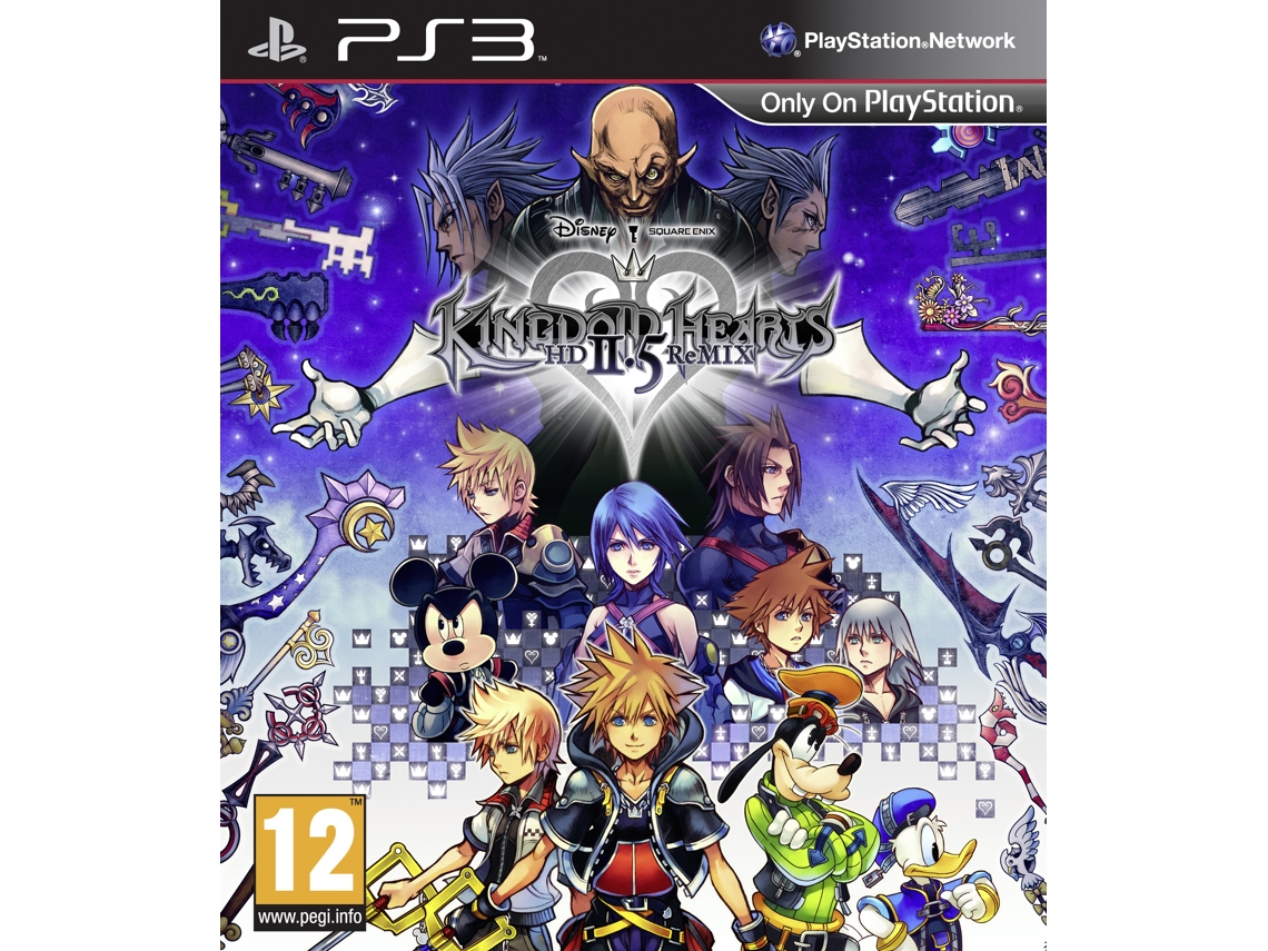 Jogo PS3 Kingdom Hearts Hd 2.5 Remix