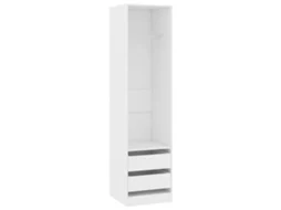 Conjunto 1 Wardrobe, Wardrobes Vidaxl Branco Madeira Processada (50 X 50 X 200 Cm)