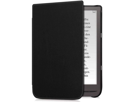 Capa Vivlio Inkpad 3 Preto Couro Sintético Compatível Com Inkpad 3 Pro