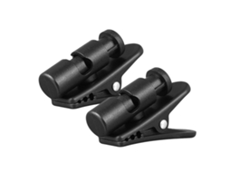 Clipe Healeved Para Cortadores De Plástico Preto 2 Peças Com Rotação De 360 Graus Para Organizador E Fixador