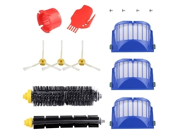 Conjunto de Escova e Filtro Substituição Compatível com Aspiradores Roomba Das Séries 600, 620, 630, 650 e 660 BRILVIBERA