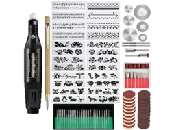 Broca Profissional Para Manicure E Pedicure, Kit De Broca Elétrica Multifuncional Para Unhas Para Diversas Superfícies, Incluindo Metal, Vidro E Madei