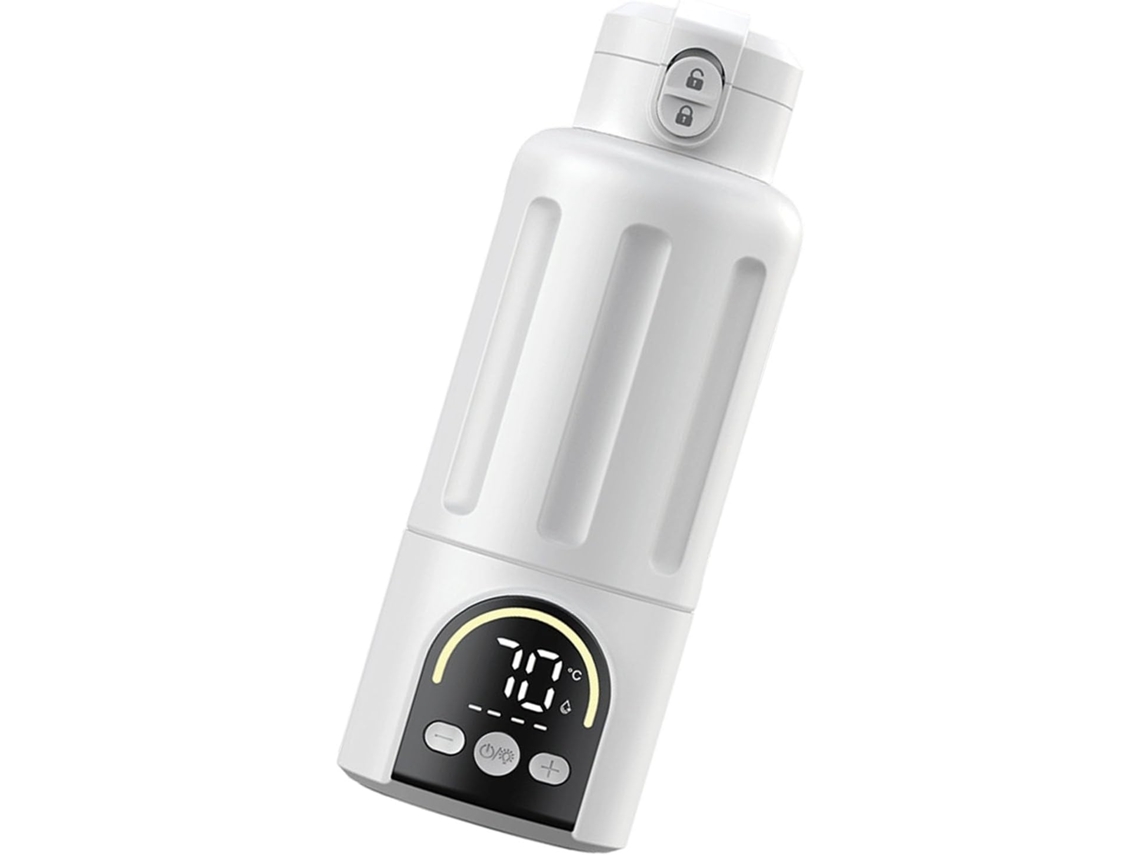 Aquecedor SFUSHOS de mamadeiras, 30W, 500ml, rápido, sem fio