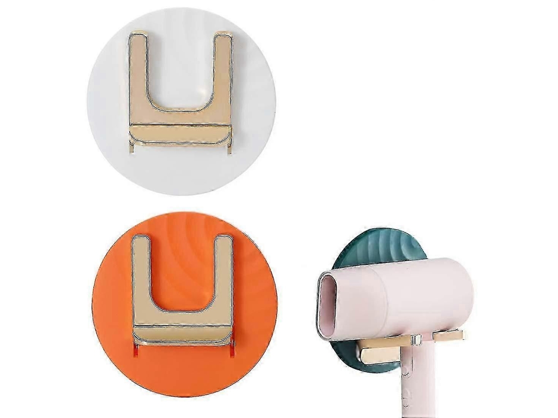 Suporte para Secadora de Cabelo, Estação Alisamento, Rack Seca Dora Cabelo Sem Furadeira GOKOCO