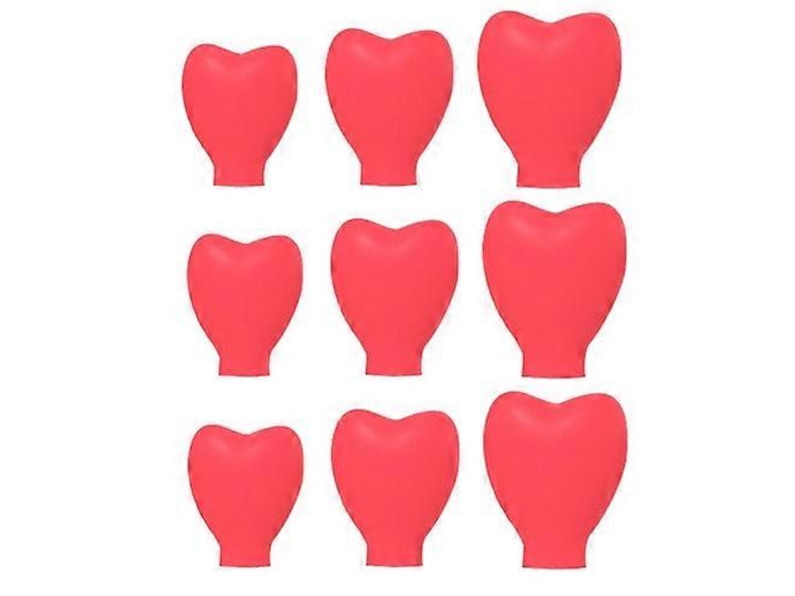 Pacote Com 3 Cerdas De Silicone Para Pincéis De Maquiagem Everley891