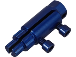 Ferramenta Magiclulu Para Remover Parafusos Quebrados De Torneiras, Em Aço Liga Azul, Fácil Extração, Compatível Com
