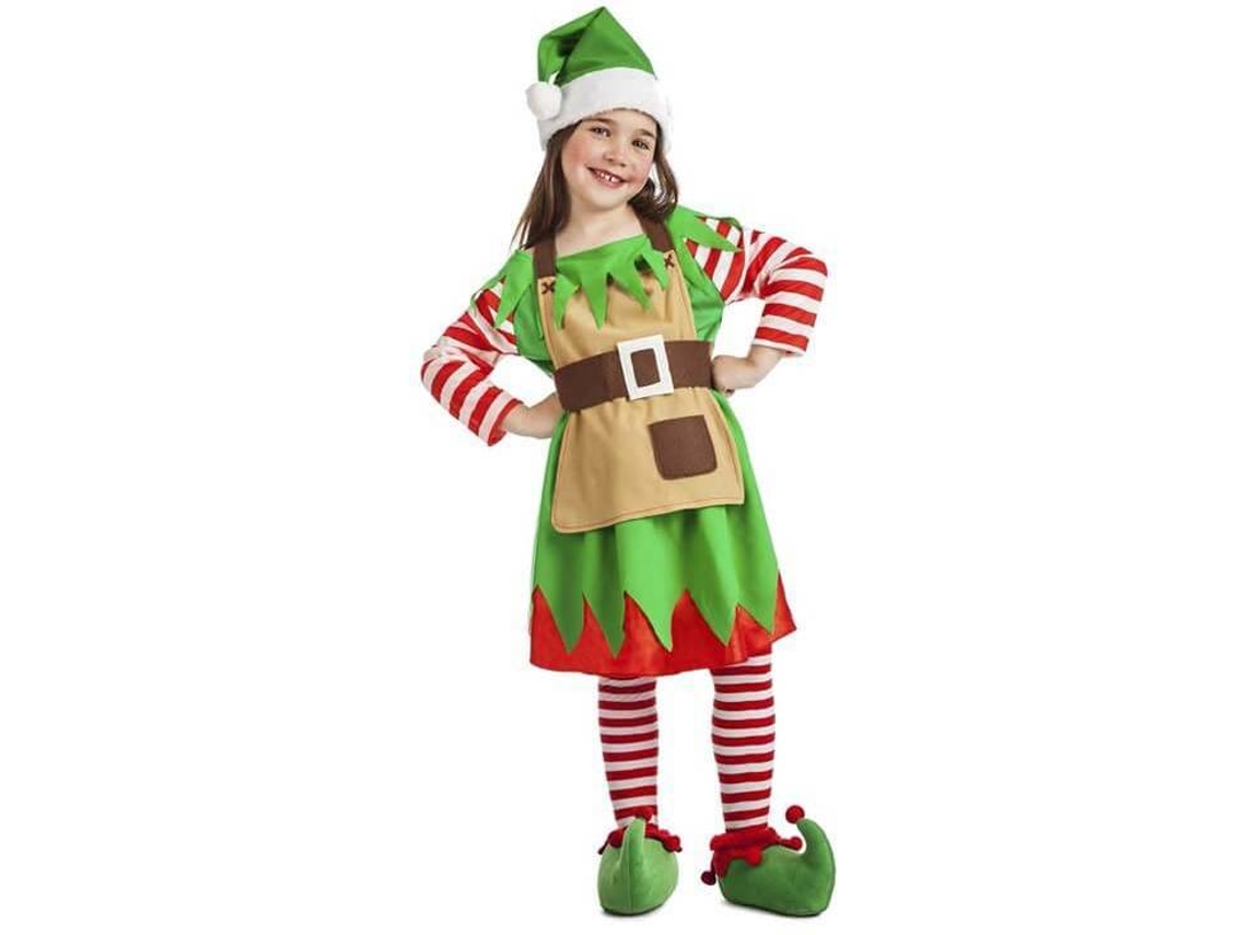 Fato de Bebé DISFRAZZES Elfo De Natal Para Bebé (Tam: 1 a 2 anos)
