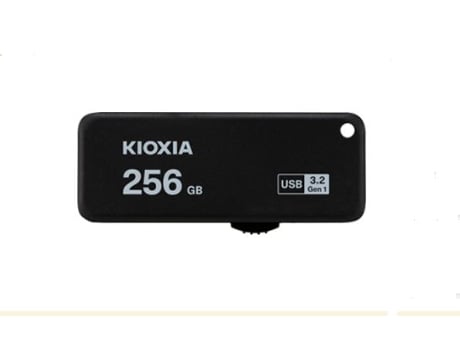 Pen Drive  TransMemory U365 256GB USB 3.2 Preta