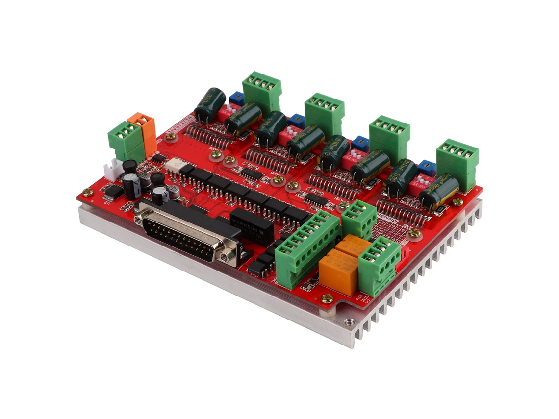 Controlador De Motor De Passo 4-eixos, 4.0a Da Laxiscreed Para Cnc E Gravação