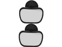 Conjunto De 2 Espelhos Retrovisores Para Carro Com Ventosas, Espelho Retrovisor Interno Com Ângulo Ajustável
