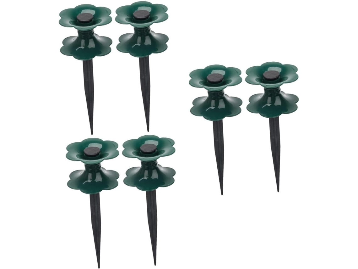 Conjunto de 3 Guias de Plástico Reforçado para Carretel de Mangueira, para Uso Externo SFUSHOS (2 Peças)