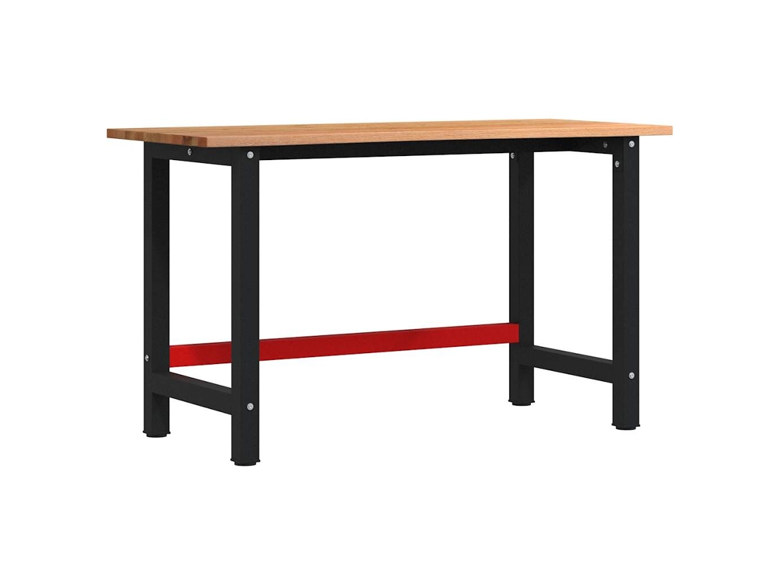 Bancada de trabalho VIDAXL Marrom Oak Wood (140 x 60 x 81.5 cm)