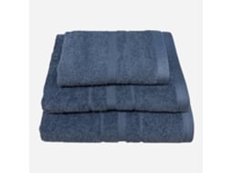 Pack de 3 Toalhas de Banho ONIRICA Ibiza (450gr - Azul Royal)