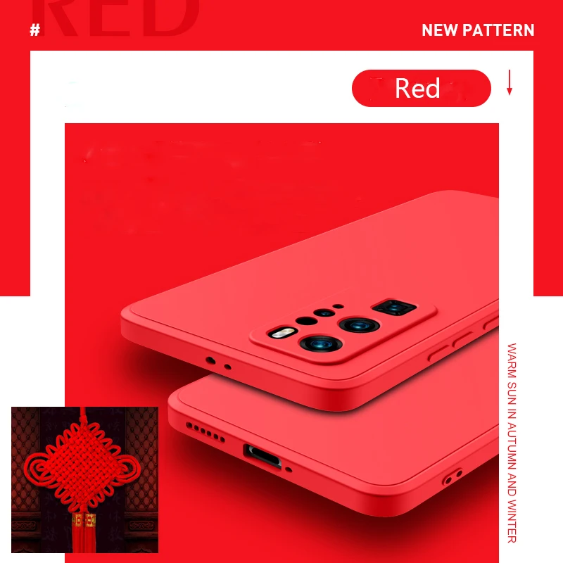 Capa De Silicone Líquido Macia (red Redmi Note 9)