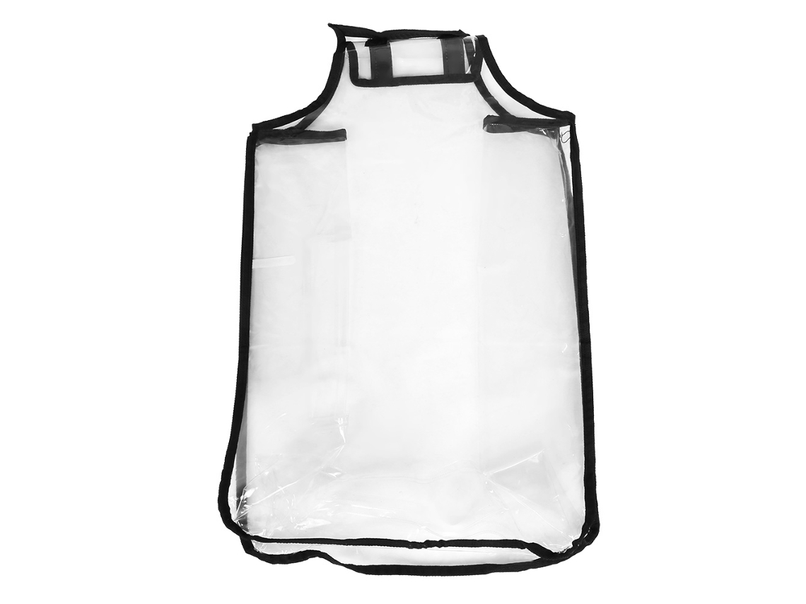 Protetor de Mala Transparente À Prova D'água PVC para Viagem 24 polegadas S/MARCA