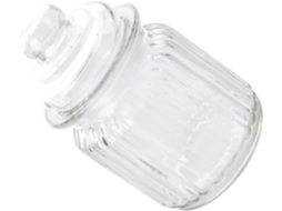 Pote De Vidro Hermético Para Armazenamento Grãos, 650ml