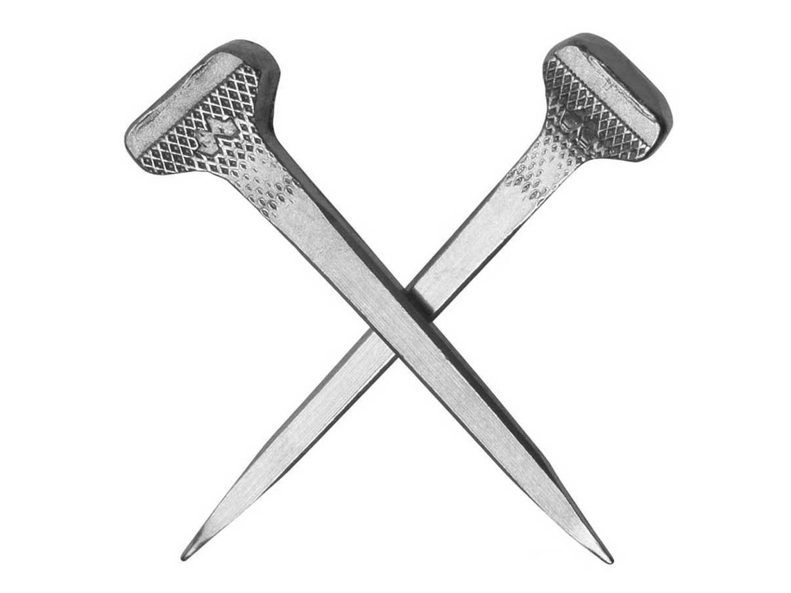 Pregos de Ferradura Hammer Head 250 Unidades Prateado 48 Mmmustad
