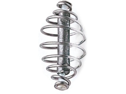 Acessório para linha de pesca KALI Spring Leaded Prateado